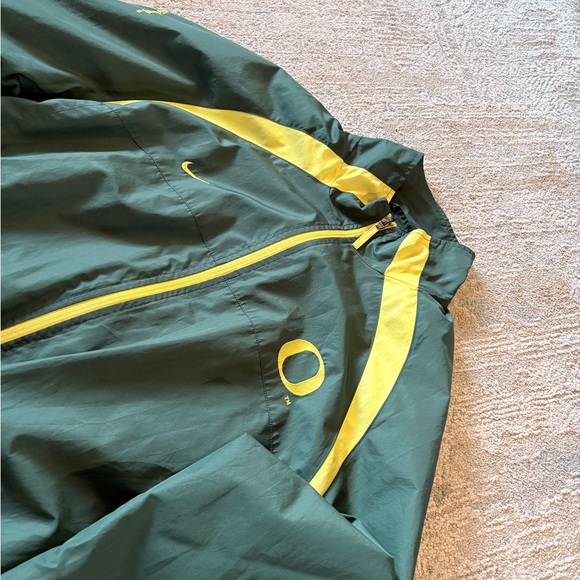 Oregon Ducks Green y2k full zip - Picture 2 of 7